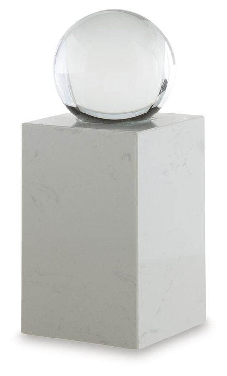Sellner Clear/White Sculpture angled view
