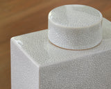 Haddworth Antique White Jar