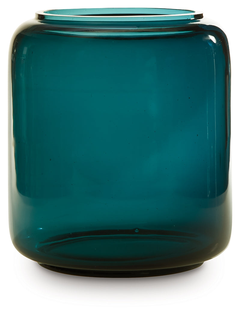 Inisland Teal Vase