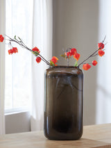 Sumner Gray/Gold Finish Vase