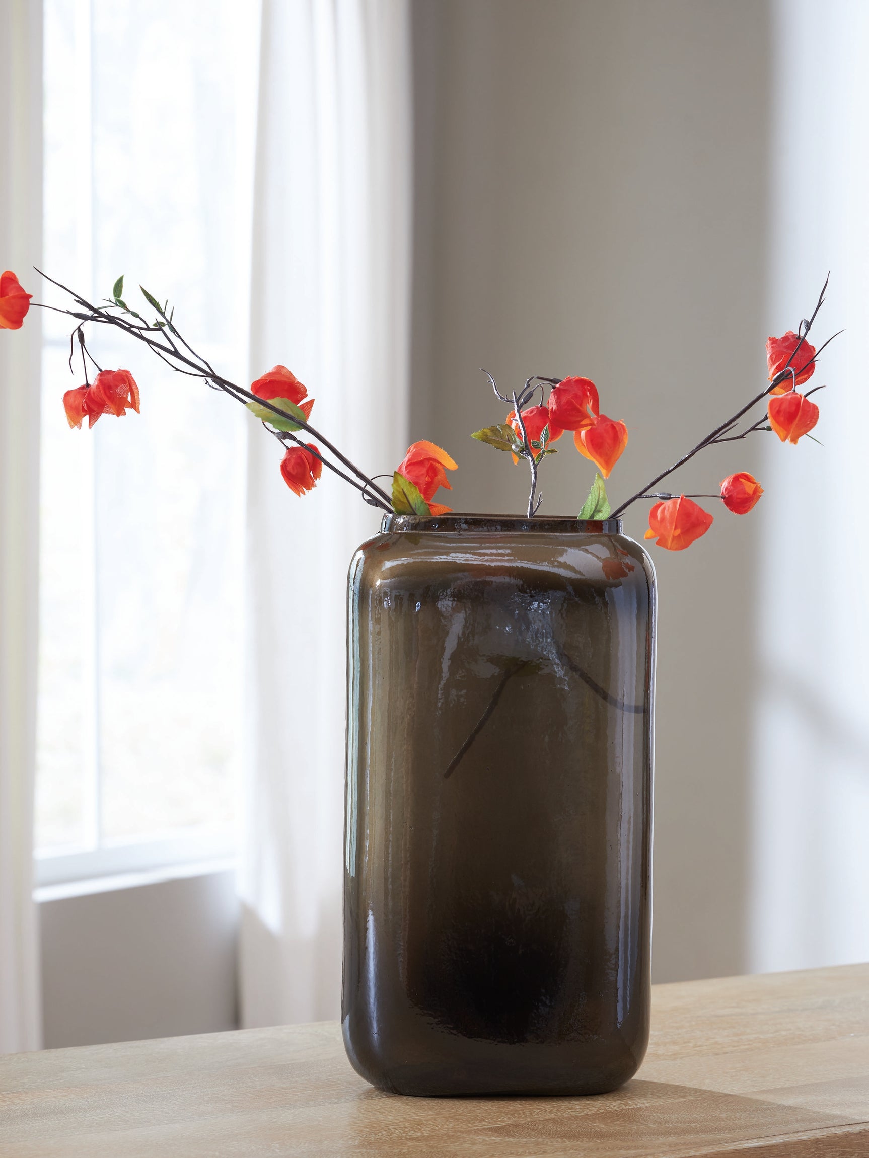 Sumner Gray/Gold Finish Vase