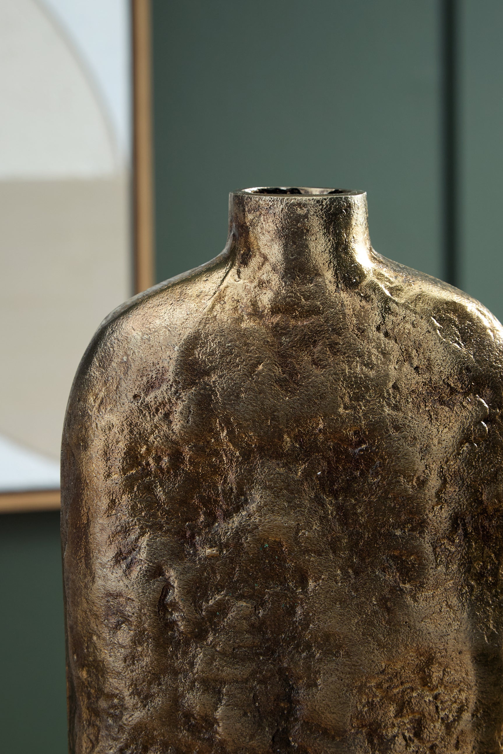 Wallmond Antique Brass Finish Vase