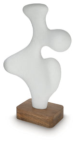 Lavarsen White/Brown Sculpture