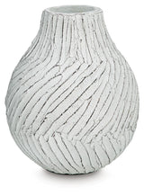 Shelvie Distressed White Vase