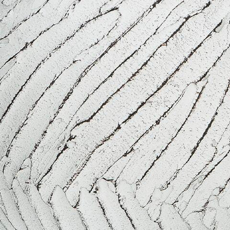 Shelvie Distressed White Vase finish detail