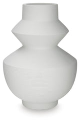 Naveen White Vase view 2