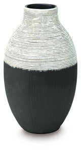 Girtha Antique White/Black Vase
