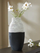Girtha Antique White/Black Vase