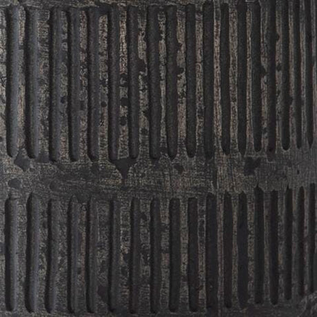 Beninworth Antique Black Vase finish detail