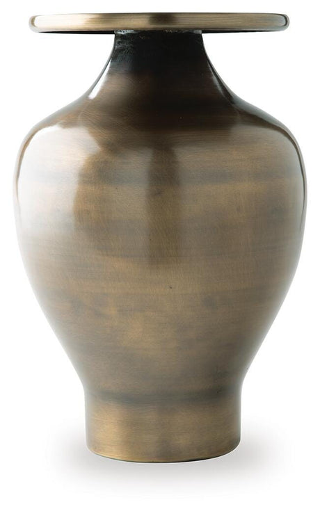 Fedorleigh Antique Brass Finish Vase view 2
