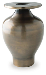 Fedorleigh Antique Brass Finish Vase view 3