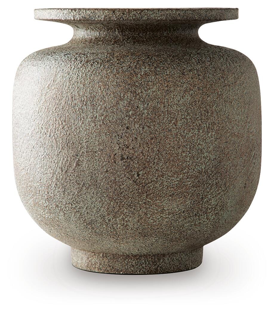 Jedwick Gray/Brown Vase view 3