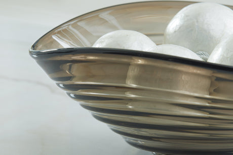Solariston Gray/brown Bowl - Ella Furniture