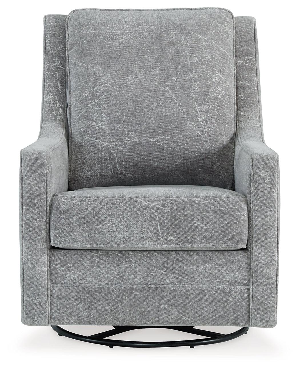 Kambria Ash Swivel Glider Accent Chair