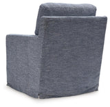 Nenana Denim Swivel Glider Accent Chair by Ashley
