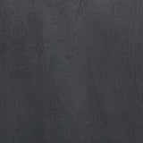 Holgrove Matte Black Wood Accent Bench