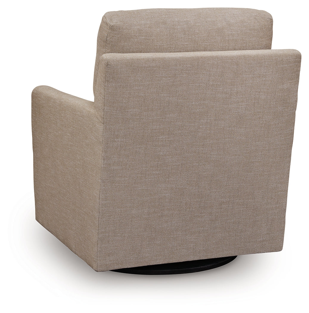 Freybourne Next-Gen Nuvella Twill Performance Fabric,Next-Gen Nuvella™ Swivel Accent Chair