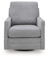 Freybourne Next-Gen Nuvella Pewter Next-Gen Nuvella™ Swivel Accent Chair
