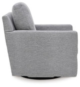 Freybourne Next-Gen Nuvella Pewter Next-Gen Nuvella™ Swivel Accent Chair