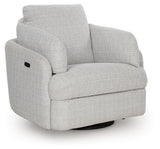 Alainmont Next-Gen Nuvella Stone Next-Gen Nuvella™ Swivel Power Recliner