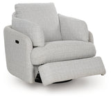 Alainmont Next-Gen Nuvella Stone Next-Gen Nuvella™ Swivel Power Recliner