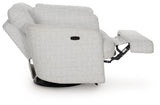 Alainmont Next-Gen Nuvella Stone Next-Gen Nuvella™ Swivel Power Recliner
