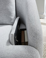 Alainmont Next-Gen Nuvella Stone Next-Gen Nuvella™ Swivel Power Recliner