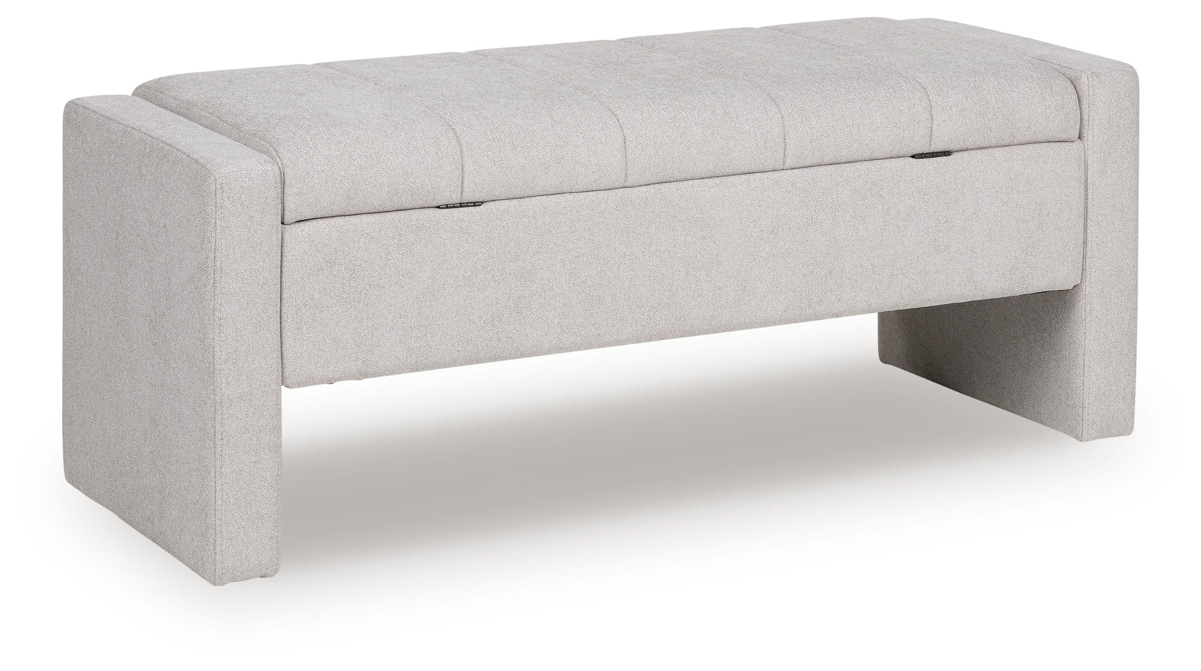 Akselman Gray Storage Bench
