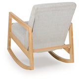 Wychworth Gray/Natural Accent Chair