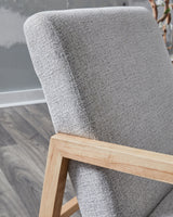 Wychworth Gray/Natural Accent Chair