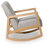 Wychworth Gray/Natural Accent Chair