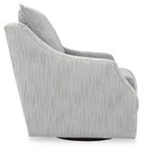 Gubbins Gray Swivel Accent Chair view 4