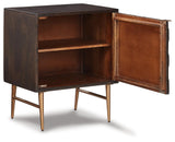 Dorvale Brown Accent Cabinet - Ella Furniture