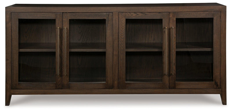 Balintmore Dark Brown Accent Cabinet - Ella Furniture