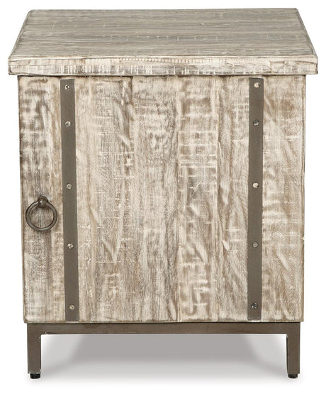Laddford Whitewash Accent Cabinet A4000506 - Ella Furniture
