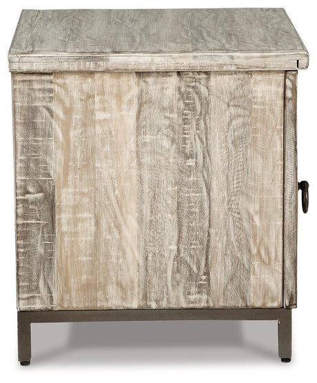 Laddford Whitewash Accent Cabinet A4000506 - Ella Furniture