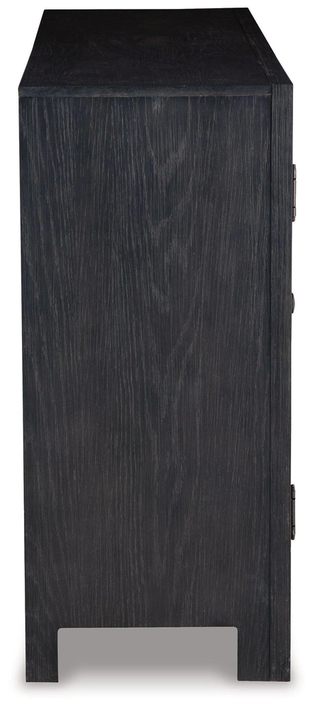 Lenston Black/gray Accent Cabinet A4000508 - Ella Furniture