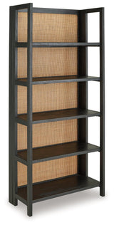 Abyard Black/Natural Bookcase
