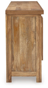 Dresor Natural Accent Cabinet