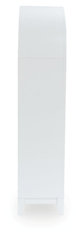 Dagandale White/Natural Accent Cabinet