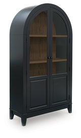 Dagandale Black/Natural Accent Cabinet