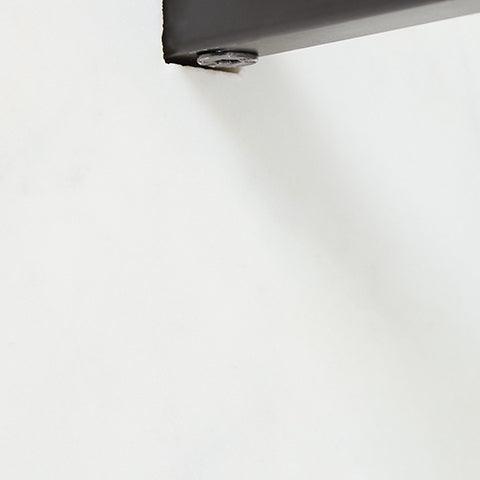 Mannill Black and White Contemporary Accent Table