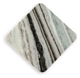 Baretton Black/White/Taupe Accent Coffee Table