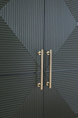 Geirwood Dark Green Accent Cabinet