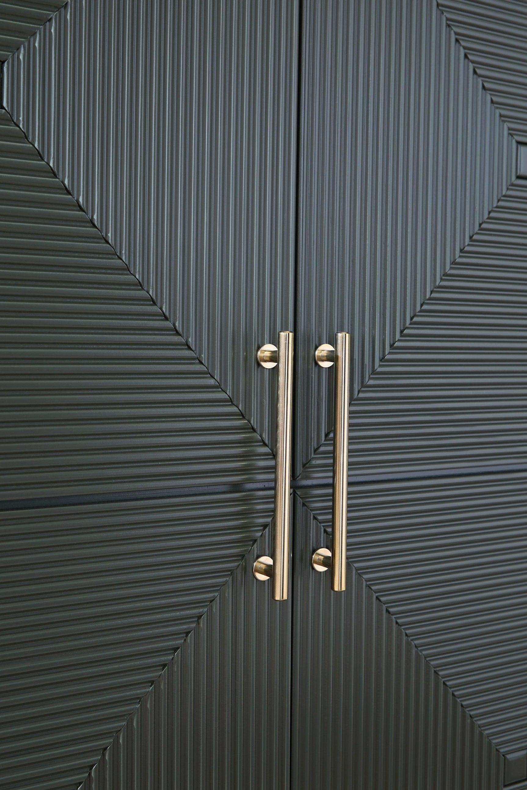 Geirwood Dark Green Accent Cabinet