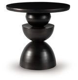 Kurtson Bronze Finish Accent Table