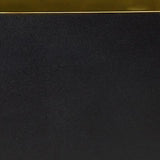 Rexwell Black/Gold Finish Accent Table with Speaker