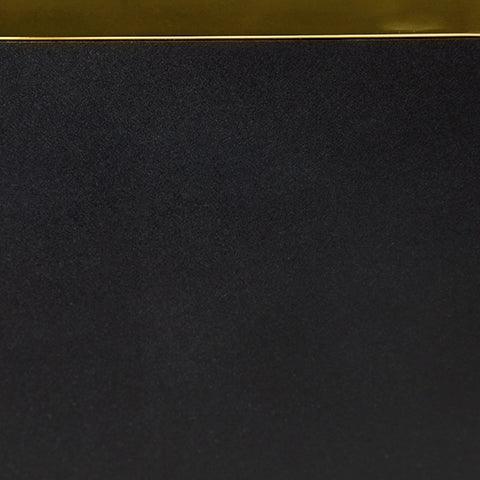 Rexwell Black/Gold Finish Accent Table with Speaker