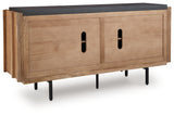 Quintavious Brown/Charcoal Accent Cabinet