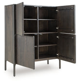 Orsonal Espresso Brown Accent Cabinet